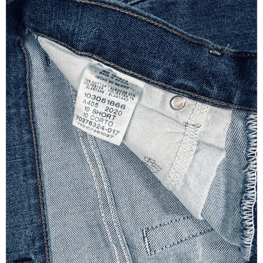 Lee Womens Relaxed Fit 10 Petite Straight Leg Blue Wash Jeans NWT 103051866